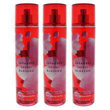Bath & Body Works Cherry Blossom Mist Pack 3 x 8 oz