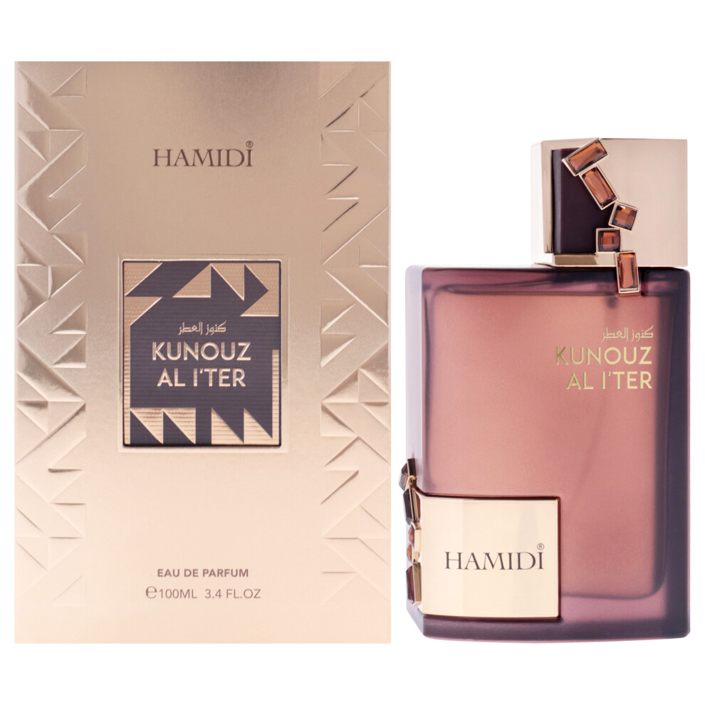 Hamidi Kunouz Al I'ter Cologne by Hamidi 100 ml EDP Spray for Men - Image 2