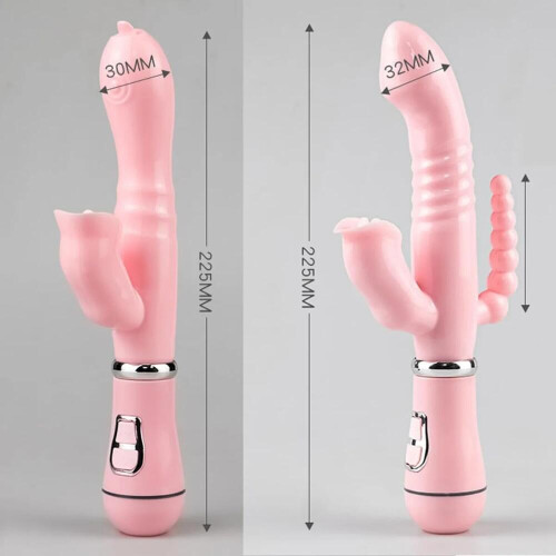 Dual-Function Personal Massager with Soft Touch Pulse & Vibration Modes 2