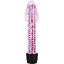 Mini Bullet persoonlijke massager met vibratiestanden en een gestructureerd siliconen ontwerp
