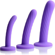 3-delige siliconen massageset met flexibel en glad aanvoelend ontwerp