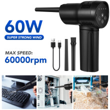 Premium Wiederaufladbar Druckluftreiniger- -Staubwedel Usb