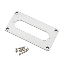 92x46mm Guitar Pickup Converter Ring Humbucker to Single-Silver