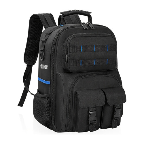 Heavy Duty Tools Organizer Bag 43cm Height Breathable Padding
