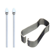 Stiftminen mit Clip für Tab-2 Spitzen, 2 Clips aus Kunststoff