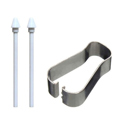 Stiftminen mit Clip für Tab-2 Spitzen, 2 Clips aus Kunststoff