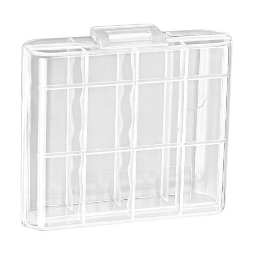 Sturdy PP Battery Case Box for Up to 4pcs 2A or 3A-1Pcs