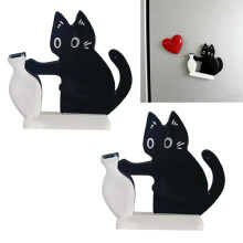 Cat Hair Symbol Magnet Acrylic Pet Memorial Decor-2