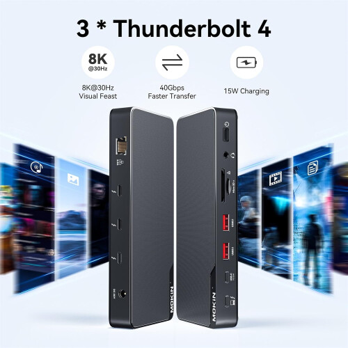 Mokin Thunderbolt 4 Docking Station 2