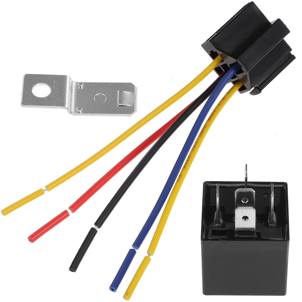 5Pcs Car Relay 12V 40A 5 Pin Automotive Relay For 3753609215500