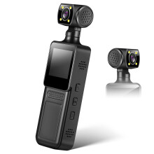 Black Portable Mini Body Camera with Audio Waterproof ABS Case