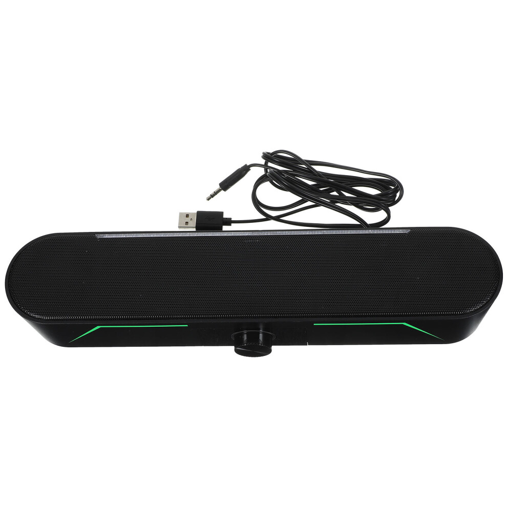 Zehuanyu Computer Speakers For Desktop Wired Long Luminous Stereo 3753283600616