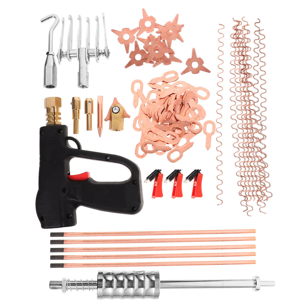 86Pcs Car Dent Puller Kit Spot Welding Repair Tools Electrodes 3753609215708