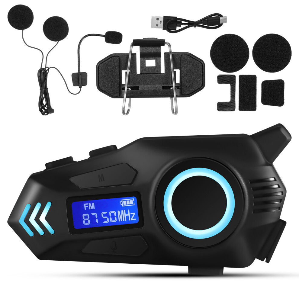 Wireless Headphones Abs Material For Motorbike Black 3753283600432