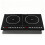 Black Portable Induction Stove Double Hotplate Efficient Heating 1