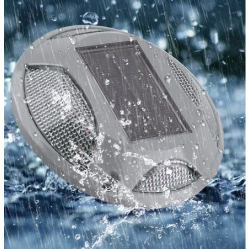Solar Ground Light 16 LEDs High Outdoor Step Deck Garden Path Decoration Waterproof 2