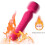 Heating Personal Massager with 10 Vibration Modes for Relaxation & Couples Use 5