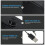 Zehuanyu  Computer Speakers For Desktop Wired Long Luminous Stereo 8