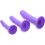 3-Piece Silicone Personal Massager Set with Flexible Smooth-Touch Design 2