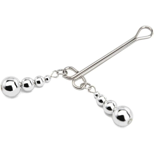 2 stk. ikke-piercing kropsclips med justerbart design i rustfrit stål 2