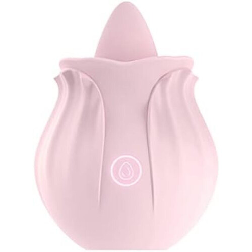 Rose Style Full-Body Personal Massager with Soft Pulse & Vibration Modes