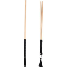 2PCS Wooden Roleplay Paddle Set for Costume Games & Couples Accessories