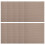 Carpet Flooring Polyester Khaki 10pcs 11