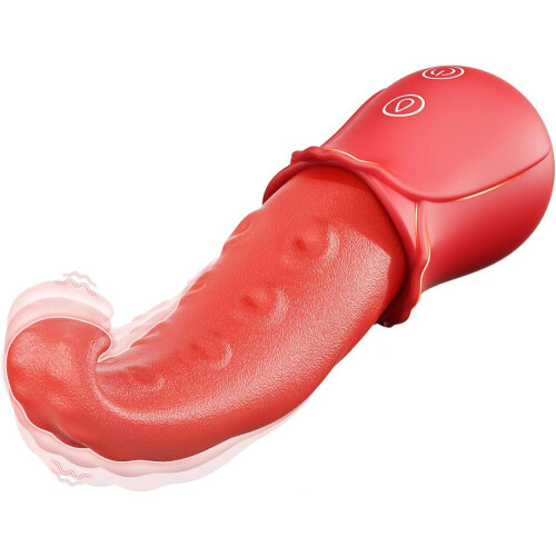 Rose Style Multi-Mode Personal Massager with Soft Touch Pulse & Vibration Functions