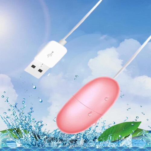 Waterproof Bullet Egg Massager with Multi-Speed Vibration & USB Rechargeable Design 1