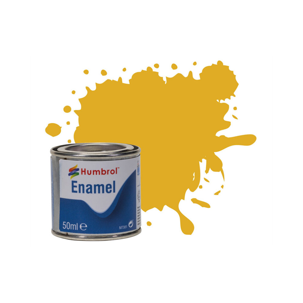 Humbrol 50Ml Enamel Paint Tinlet - No 16 Gold Metallic Model Kit Paint