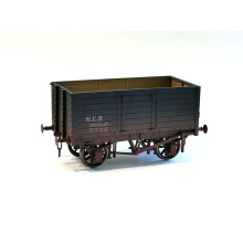 Dapol 7 Plank Wagon 9' Wheelbase 3 Door Bersham 5738 Weathered DA7F-073-018 O Gauge