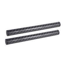 2Pcs 15mm Follow Focusing Rig Cage Rod Rail Tube for-15cm