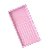 Thickened Stainless Steel Nail Art Disinfects Tray For-Pink
