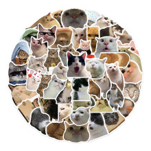 100pcs Cute Cats Animal Stickers Pack Colorful Waterproof Stickers for Skateboards and Laptop for Teens Kids Adults