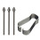 Touch Pen Remove Nib Tip for Tab-3 nibs 3 clips Metal 1