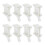 8Pcs Bendable Curtain Track End Stops for Bendable Curved 1