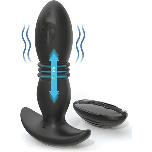 Vibrating Silicone Bead Trainer Set, Portable Ring Massager for Couples Wellness
