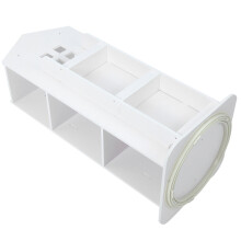 Rotating Bookshelf Home Stand Desktop Storage Rack Child Toddler
