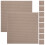 Raindrops Peel And Stick Tiles For Floor Polyester Khaki 10pcs 1