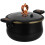 Home Use Black Micro Pressure Cooker Non-Stick Enamel Pot 1