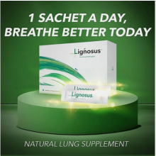 Lignosus Best Natural Respiratory Health Supplement - 30 Sachet Box
