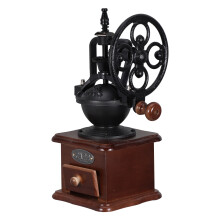 Wooden Spice Mill Manual Coffee Grinder Small Hand Crank New