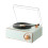 Vintage Phonograph Bluetooth Speaker with Alarm Clock and 5