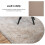 Self-Adhesive Tile Sticker Khaki 10pcs 11.8x11.8x0.2in 4
