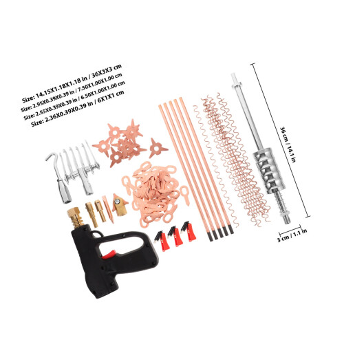 1 Set Auto Body Welding Repair Tool Car Dent Puller Kit 1