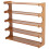 1Set Bamboo Shoe Rack Multi Tier Brown Stand for Home Entryway 6