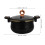 Home Use Black Micro Pressure Cooker Non-Stick Enamel Pot 2
