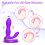 App Controlled Thrusting Massager, Remote Control, 9 Vibration Modes for Couples 4