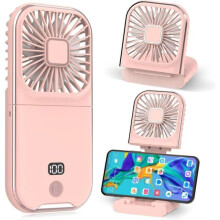 Mini Ventilateur Portable Ventilateur à Main USB Rechargeable Petit Portatif Portable Vent