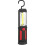 Επαναφορτιζόμενο φως εργασίας LED - 2200mAh COB LED - 650 lumens - Κόκκινο - Με μαγ 1